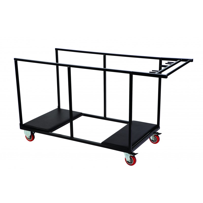 Round Folding Table Trolley